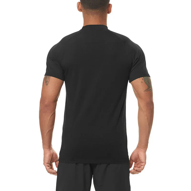 T-shirt Gym Tights Short-sleeved bilaas